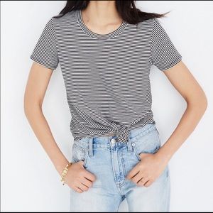Madewell knot tee